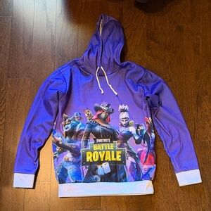 Fortnite Battle Royale Purple Hoodie